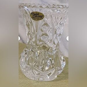 Elegant Clear Glass Vase